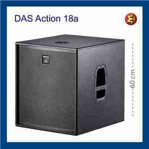 Altavoz subwoofer autoamplificado DAS Action 18A