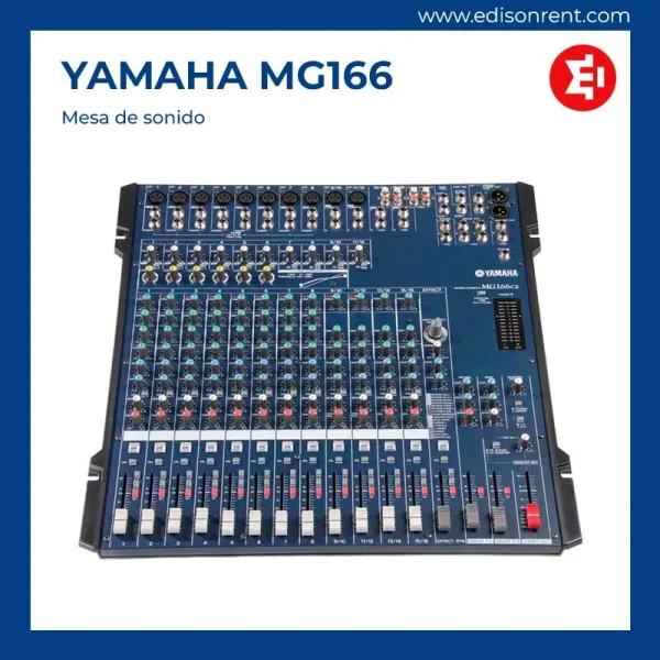 MESA SONIDO YAMAHA MG166
